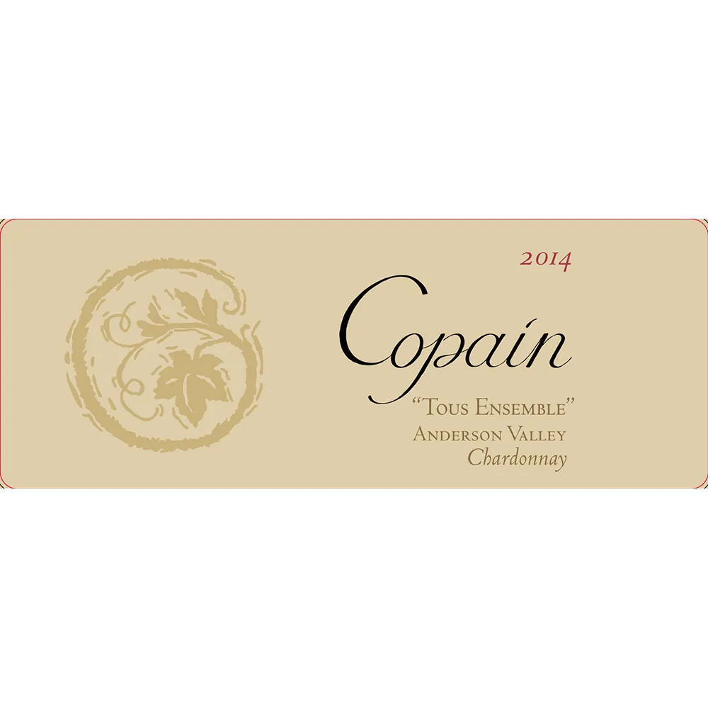 Tous Ensemble Chardonnay Bottle