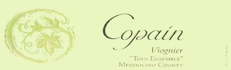 Tous Ensemble Viognier Bottle