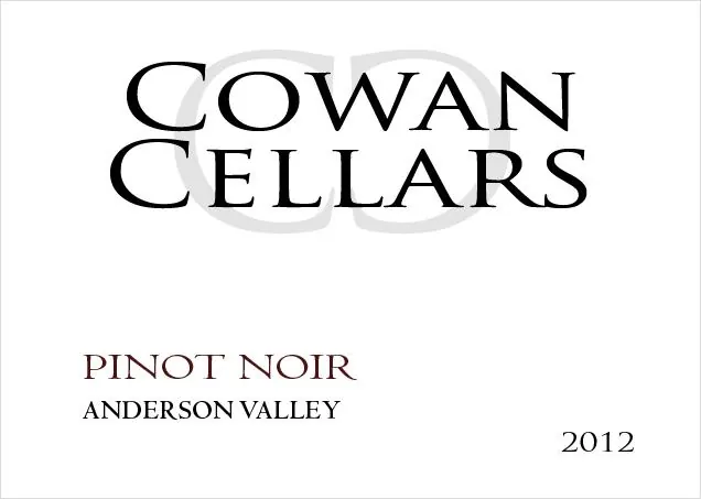 Pinot Noir Bottle