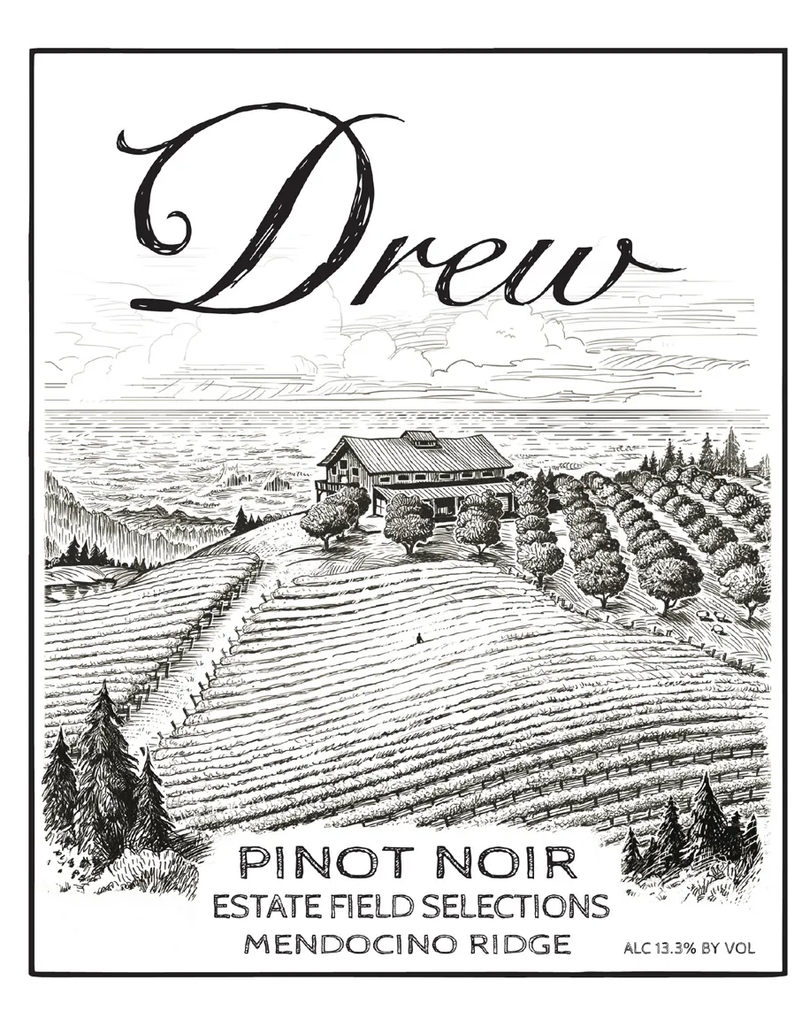 Estate Field Selections Pinot Noir Bottle