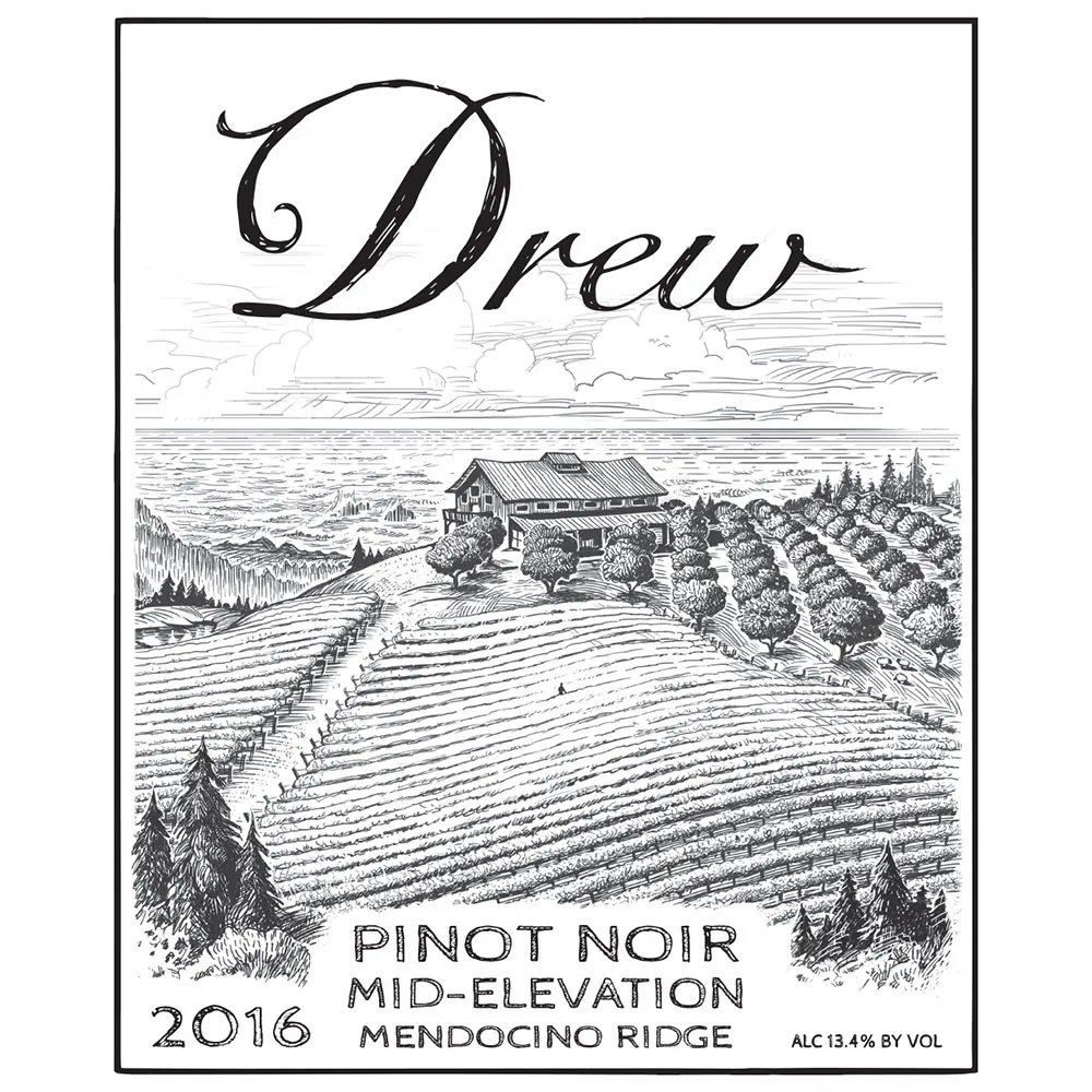 Mid-Elevation Pinot Noir Bottle