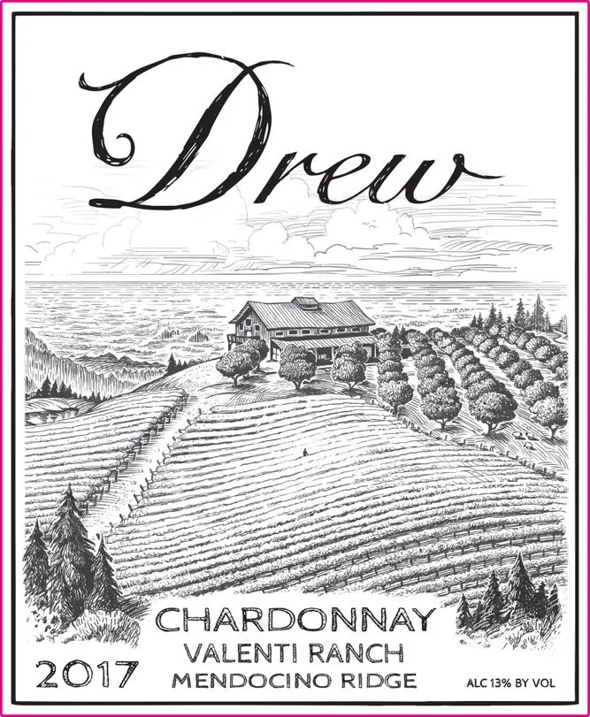 Valenti Vineyard Chardonnay Bottle