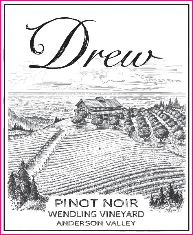 Wendling Vineyard Pinot Noir Bottle