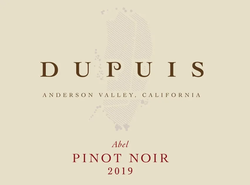 Abel Vineyard Pinot Noir Bottle