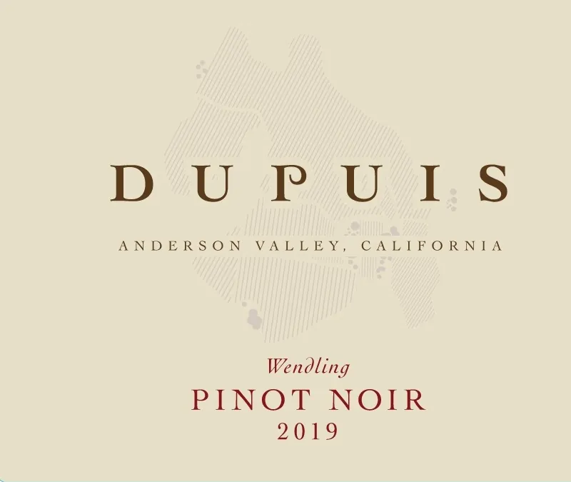 Wendling Vineyard Pinot Noir Bottle