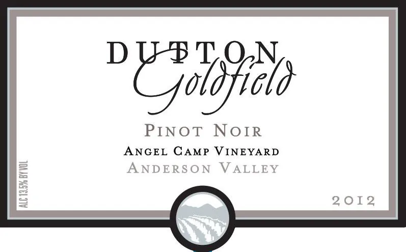 Angel Camp Vineyard Pinot Noir Bottle