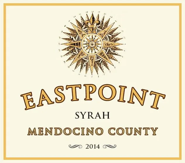 Mendocino County Syrah Bottle