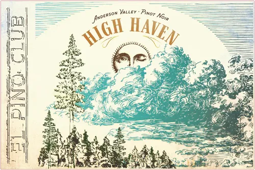 High Haven Pinot Noir Bottle