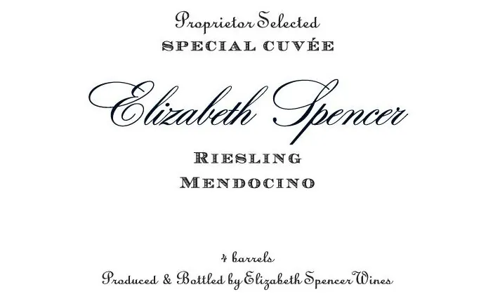 Riesling Bottle