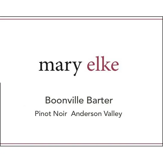 Boonville Barter Pinot Noir Bottle