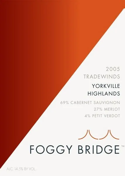 Tradewinds Cabernet Sauvignon Merlot Petit Verdot Bottle