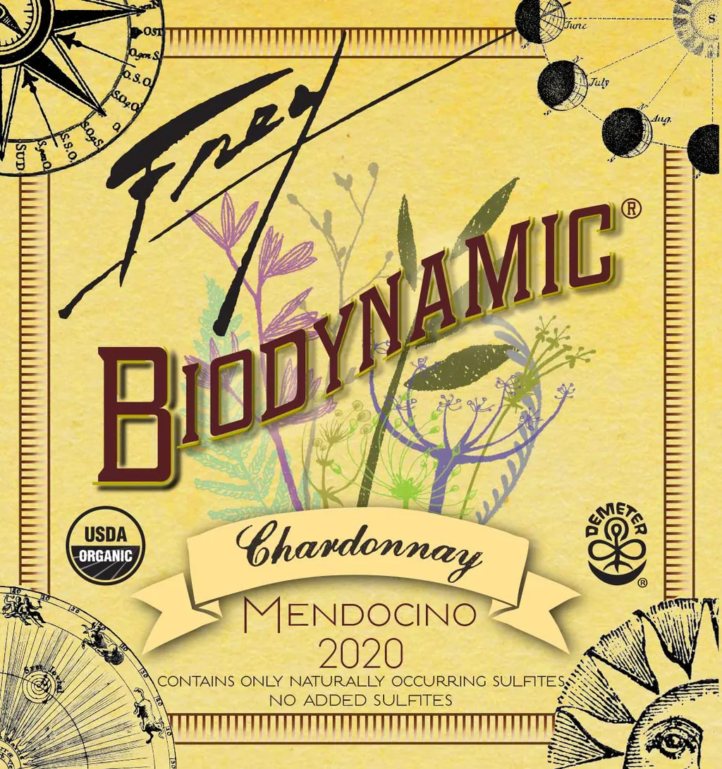 Biodynamic Chardonnay Bottle