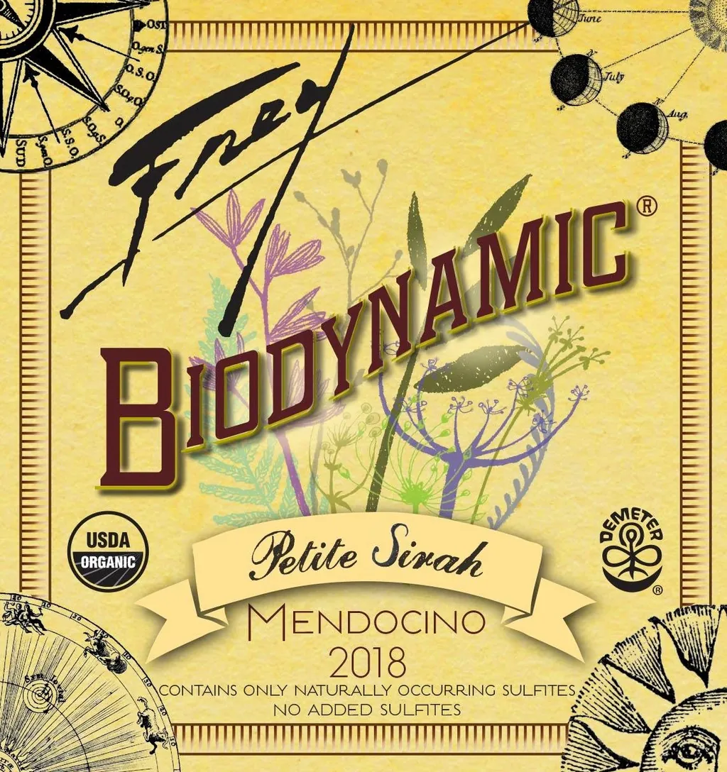 Biodynamic Petite Sirah Bottle
