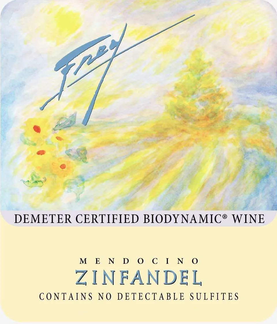Biodynamic Zinfandel Bottle