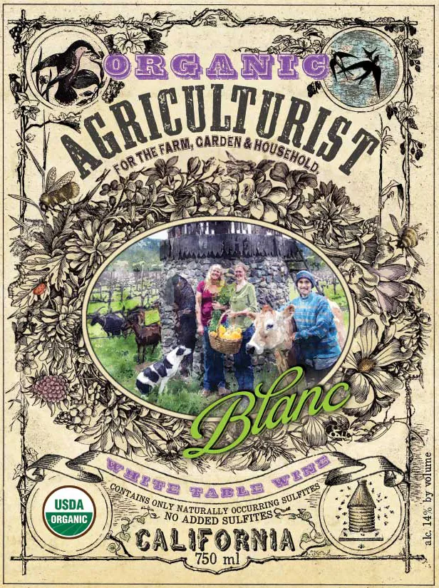 Organic Agriculturist Blanc Bottle