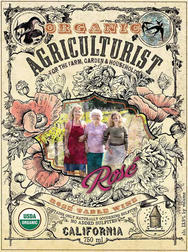 Organic Agriculturist Rose Bottle