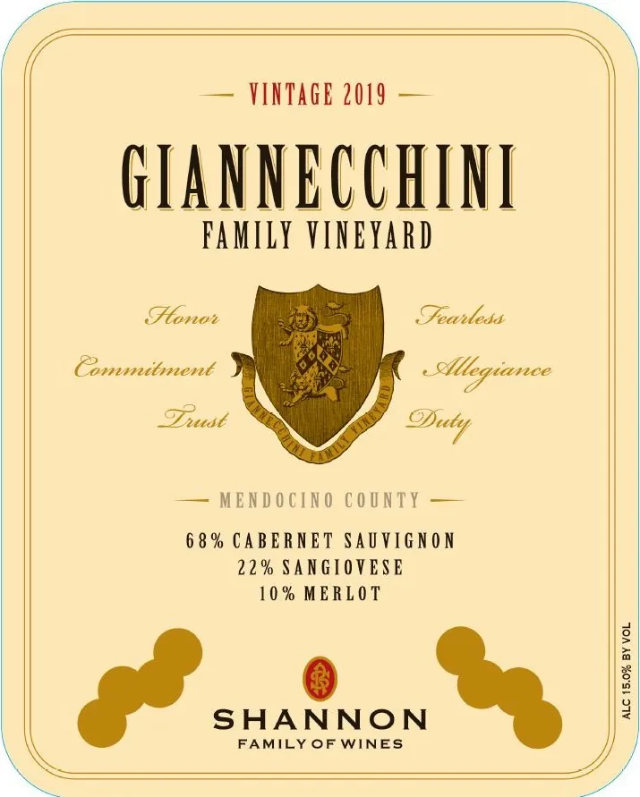 Giannecchini Red Bottle