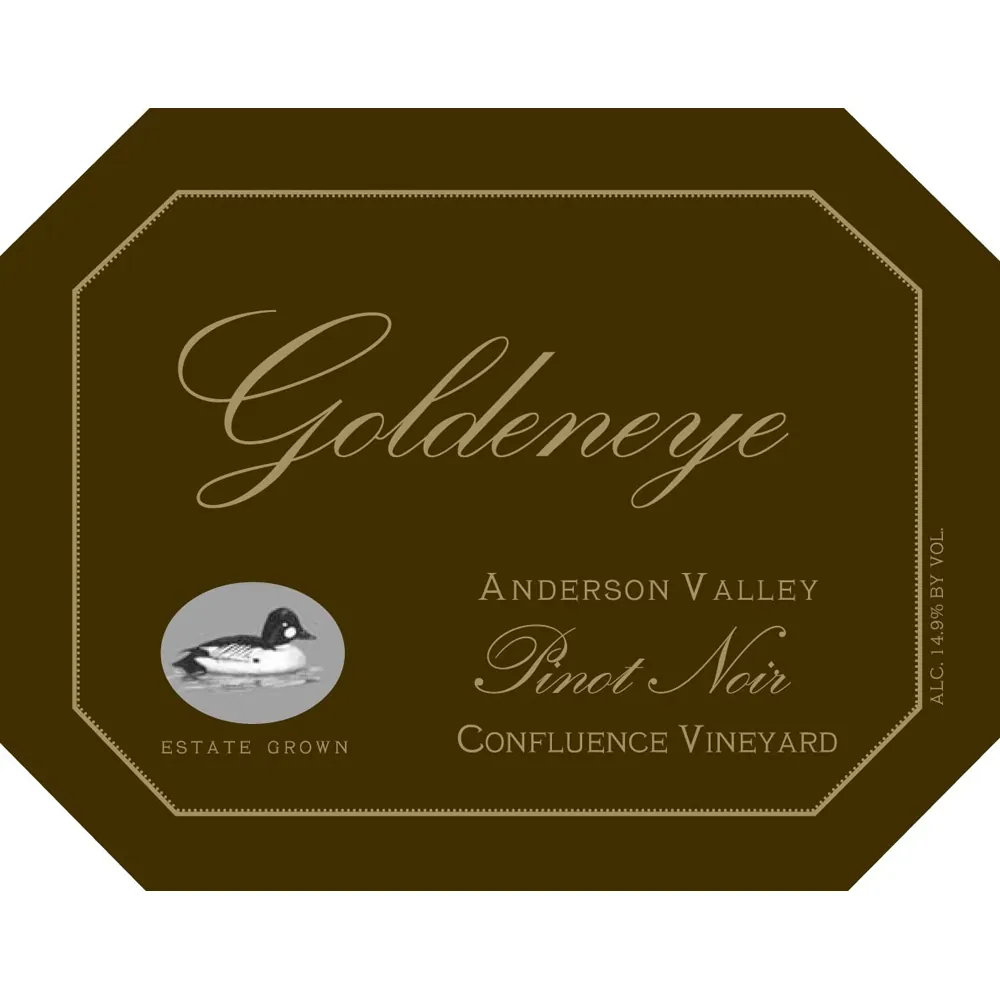 Confluence Vineyard Pinot Noir Bottle