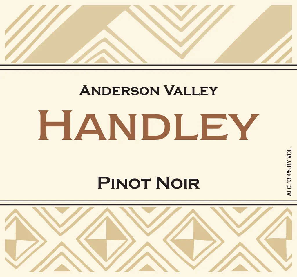 Anderson Valley Pinot Noir Bottle