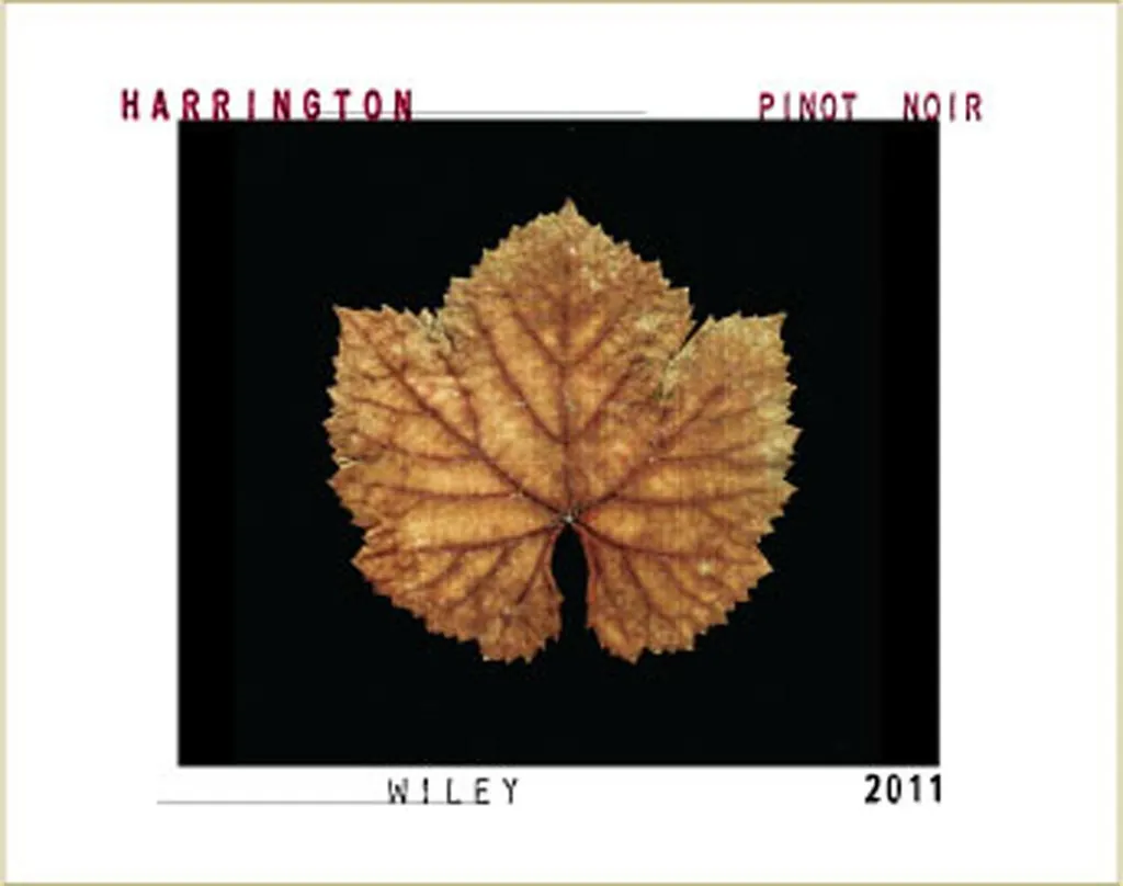 Wiley Vineyard Pinot Noir Bottle