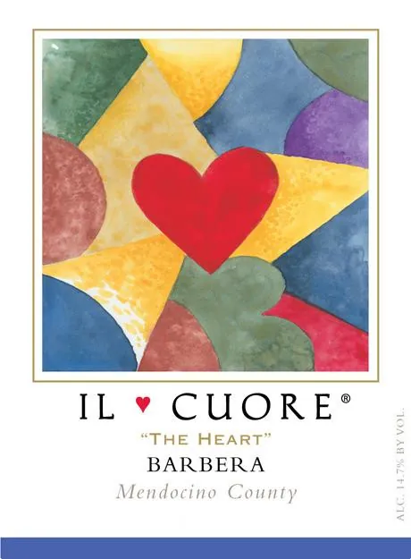 The Heart Barbera Bottle