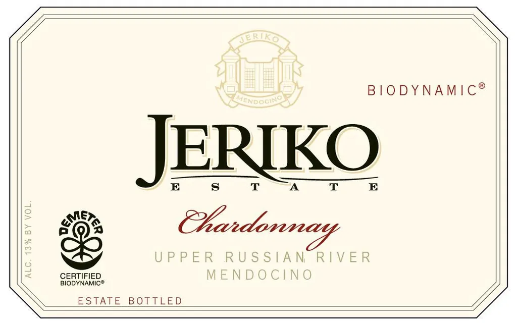 Upper Russian River Chardonnay Bottle