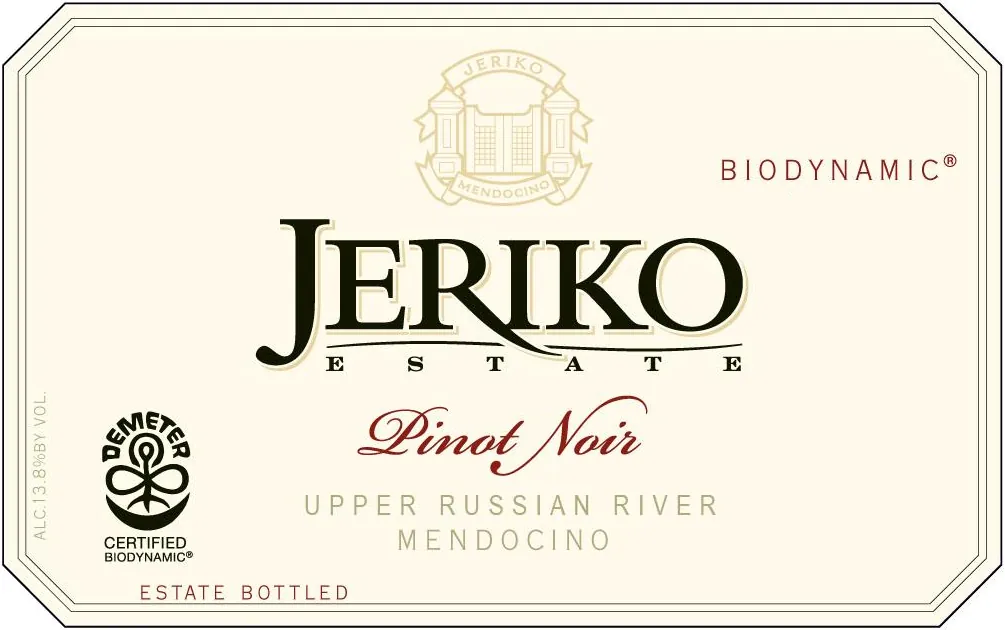 Upper Russian River Pinot Noir Bottle