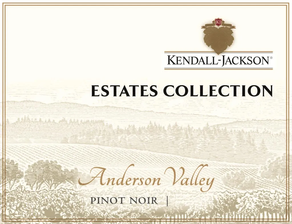 Estates Collection Anderson Valley Pinot Noir Bottle