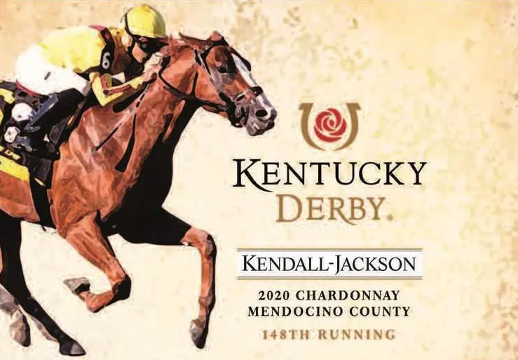 Kentucky Derby Chardonnay Bottle