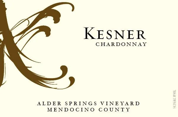 Alder Springs Chardonnay Bottle