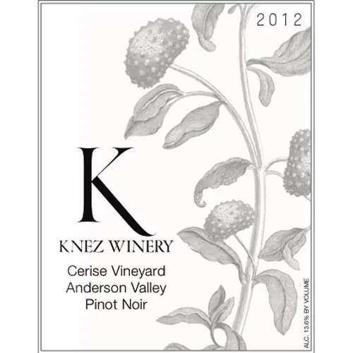 Cerise Vineyard Pinot Noir Bottle