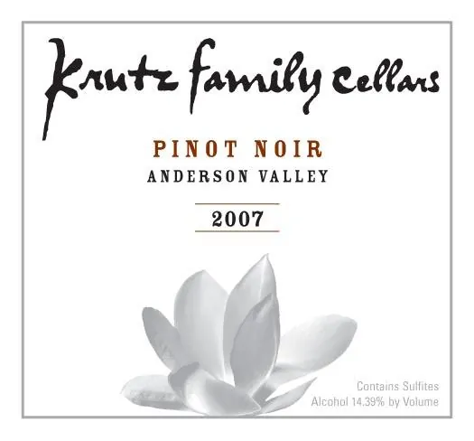 Pinot Noir Bottle