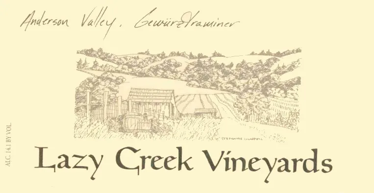 Gewurztraminer Bottle