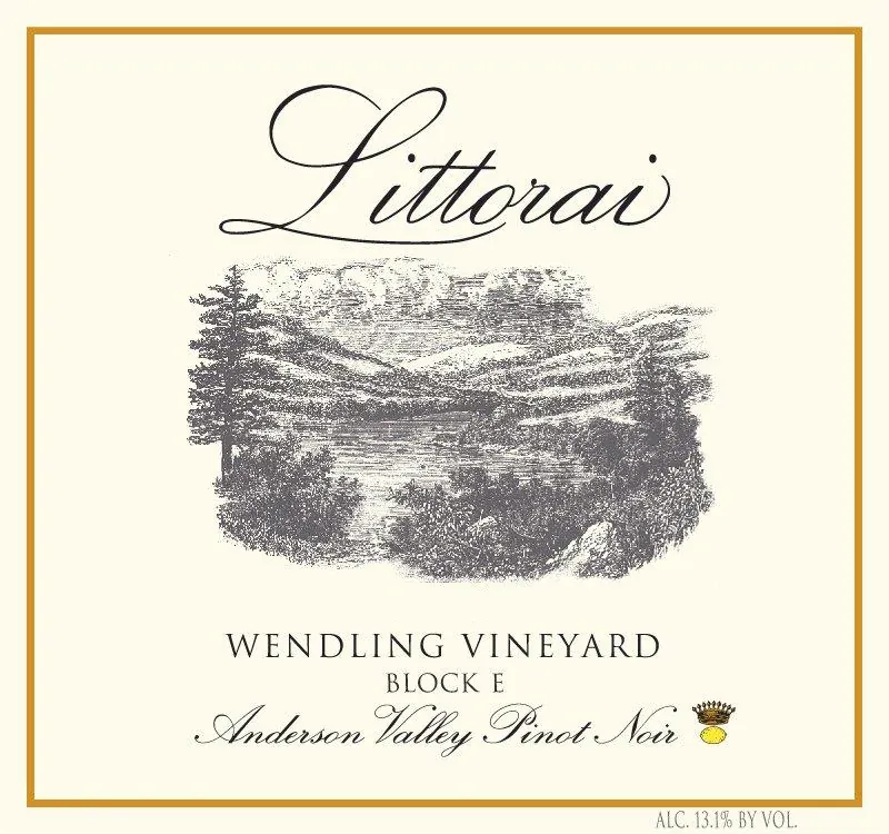 Wendling Vineyard Block E Pinot Noir Bottle