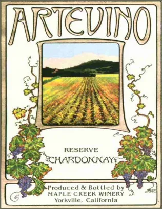 Estate Reserve Chardonnay Bottle