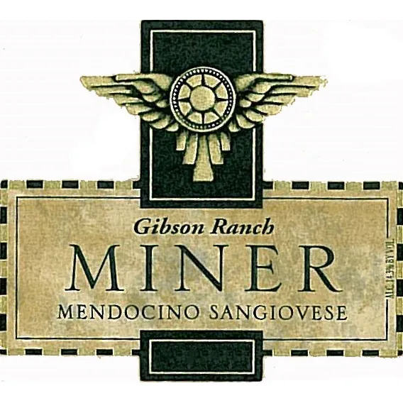 Gibson Ranch Sangiovese Bottle
