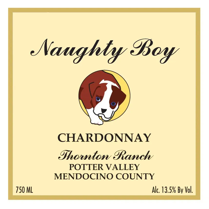 Thornton Ranch Chardonnay Bottle