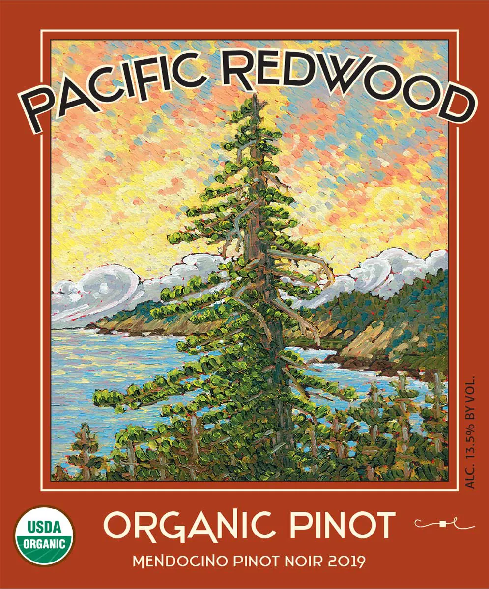 Organic Pinot Noir Bottle
