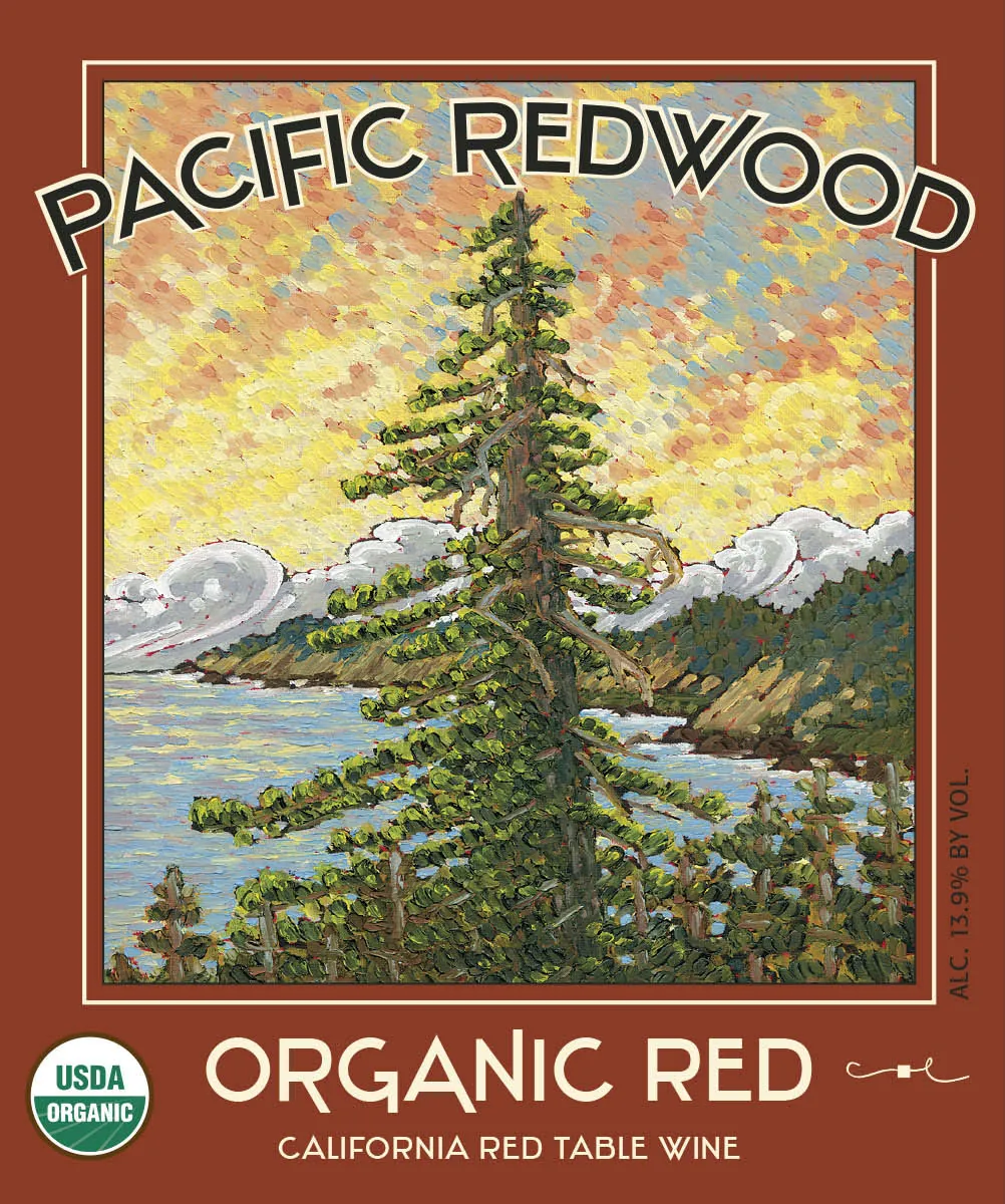 Organic Red Bottle