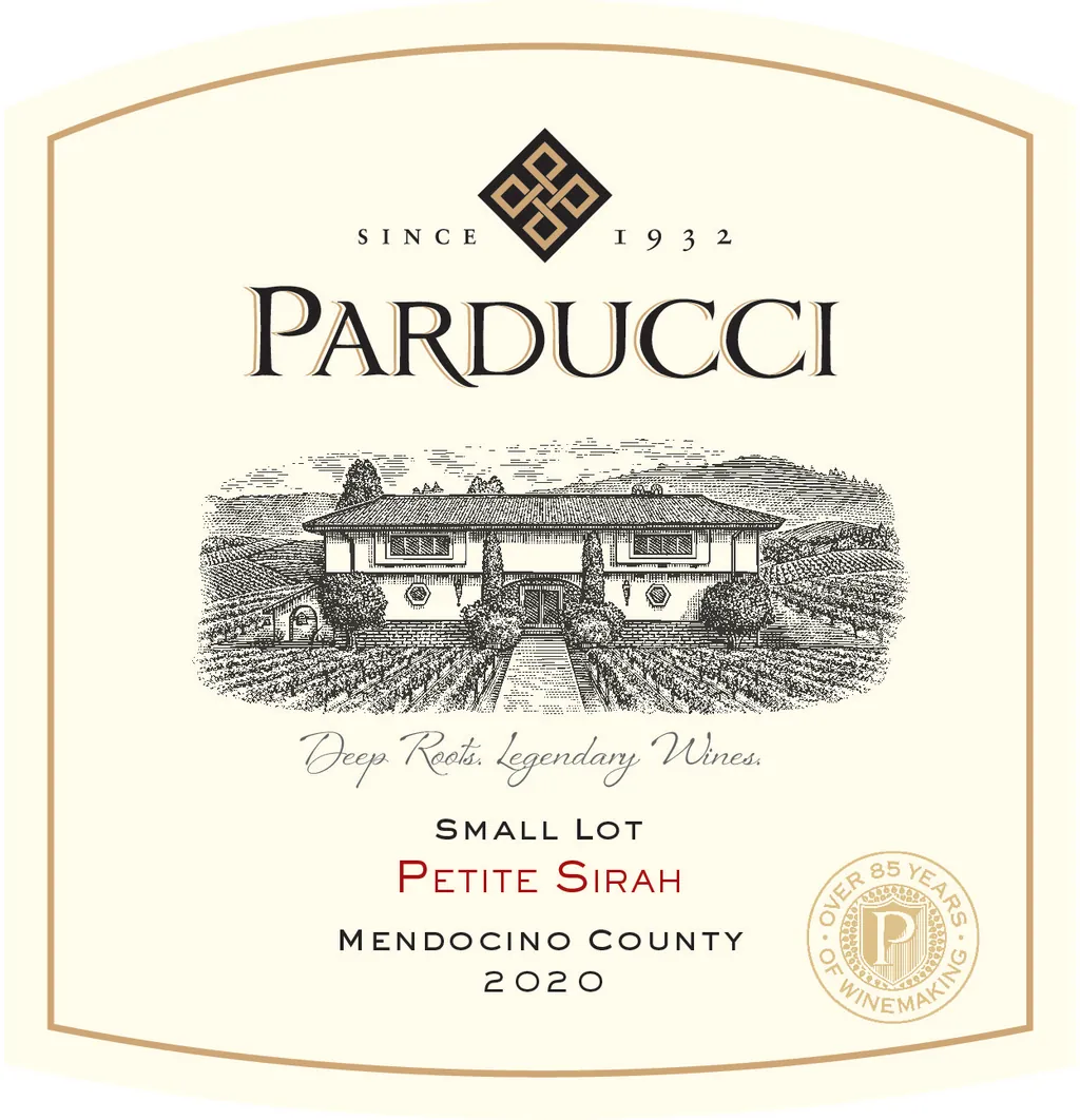 Small Lot Petite Sirah Bottle