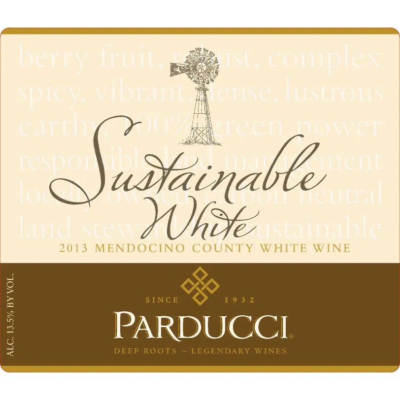 Sustainable White Bottle