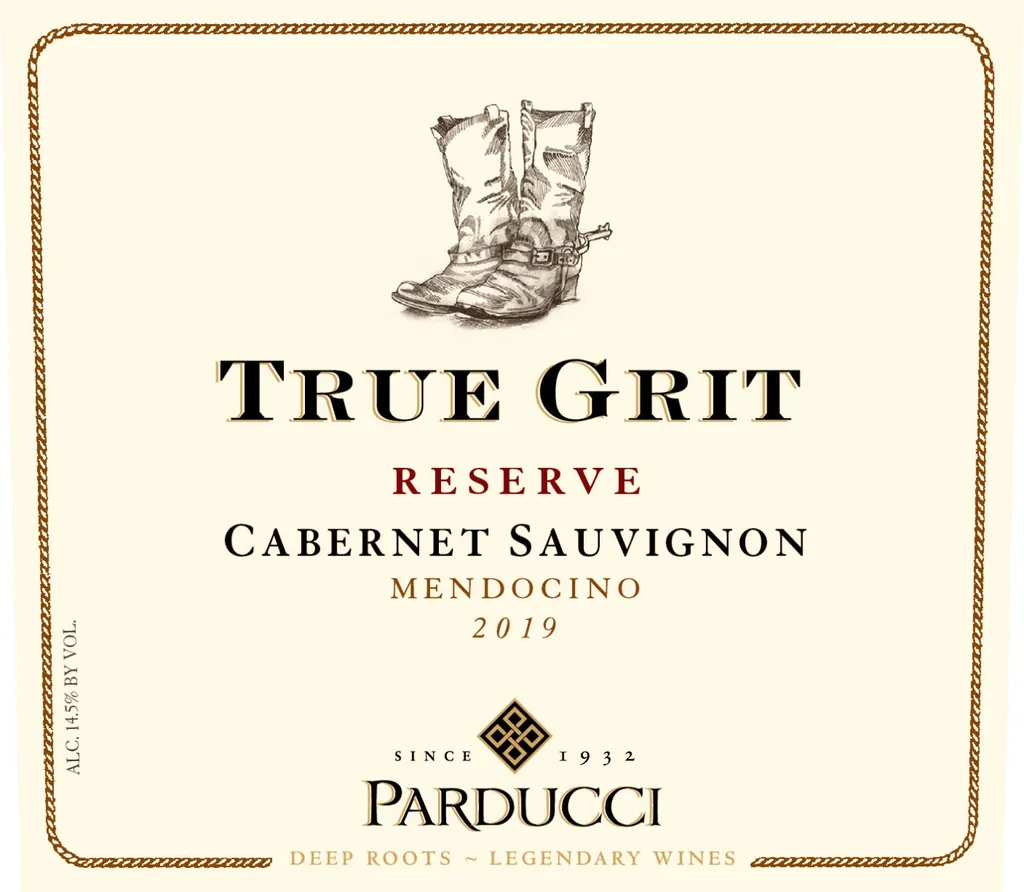 True Grit Reserve Cabernet Sauvignon Bottle