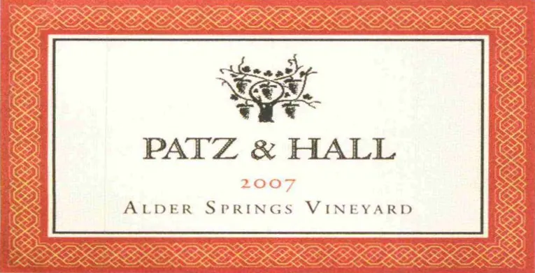 Alder Springs Vineyard Pinot Noir Bottle