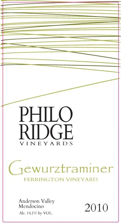 Ferrington Gewurztraminer Bottle