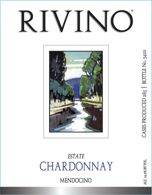 Chardonnay Bottle
