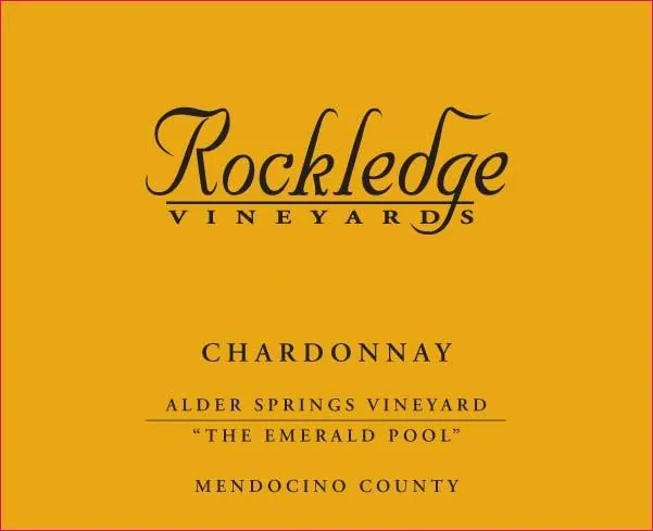 Alder Springs The Emerald Pool Chardonnay Bottle
