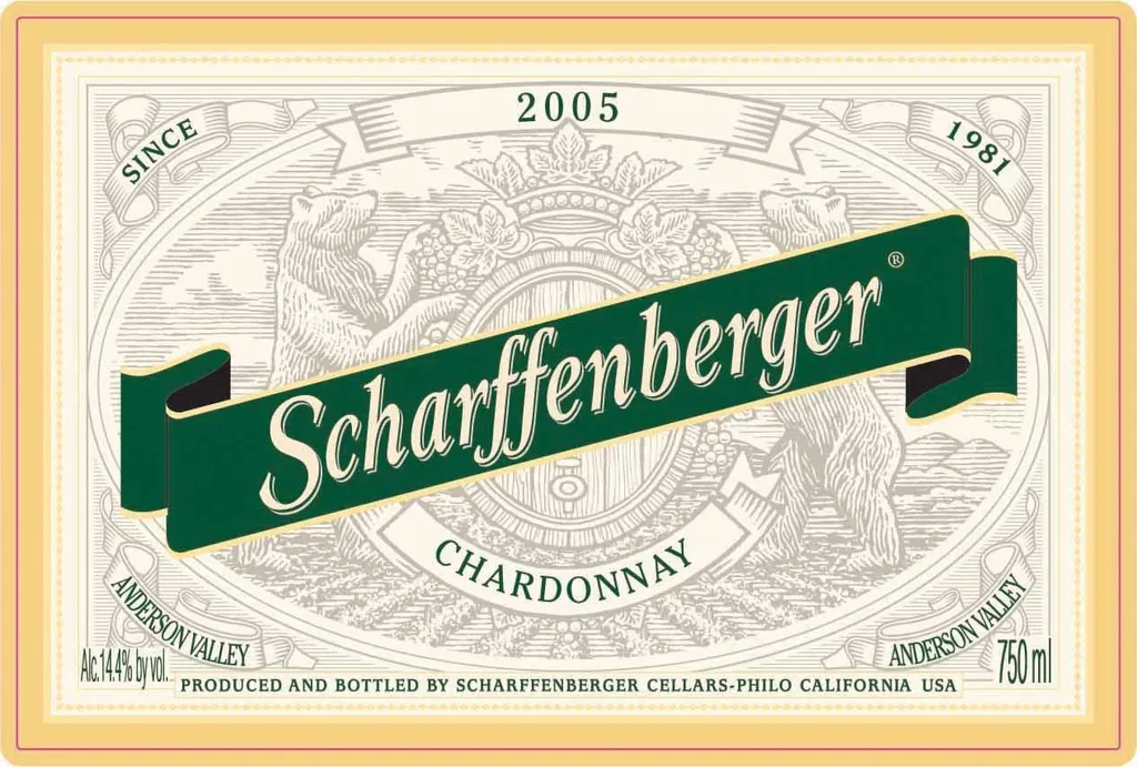 Chardonnay Bottle