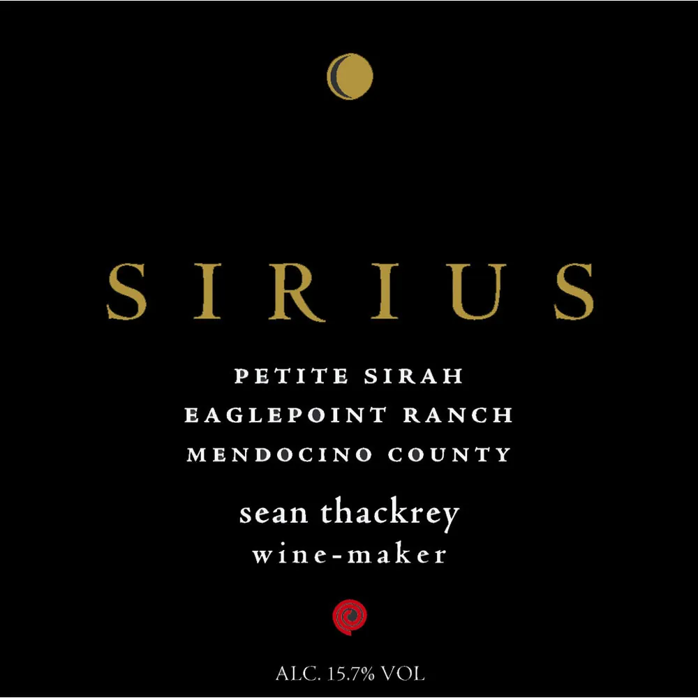 Eaglepoint Ranch Sirius Petite Sirah Bottle