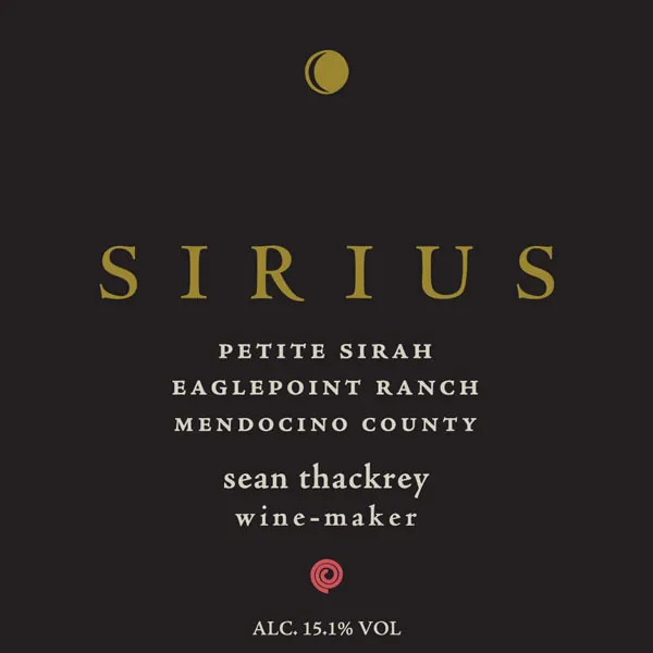 Sirius Petite Sirah Bottle