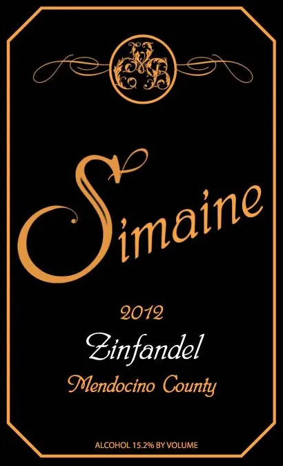 Zinfandel Bottle